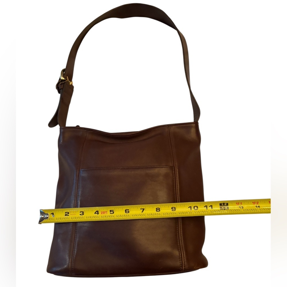 Vintage Coach Legacy Erickson Soho Dark Brown D7C-4169 Leather Shoulder Bag - Picture 8 of 10